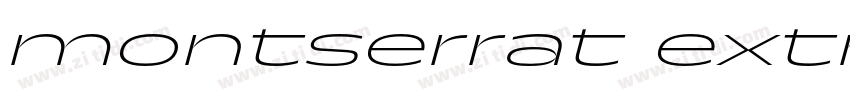 montserrat extraligh字体转换